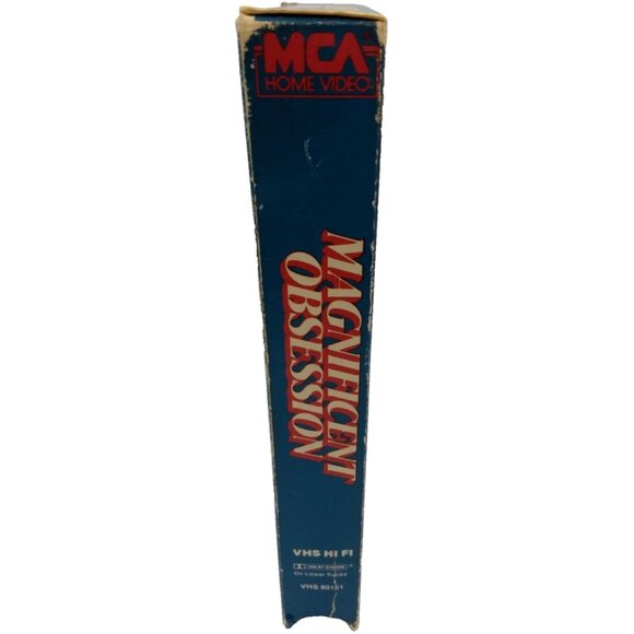 Magnificent Obsession VHS Jane Wyman Rock Hudson Barbara Rush 1992 - Picture 2 of 10